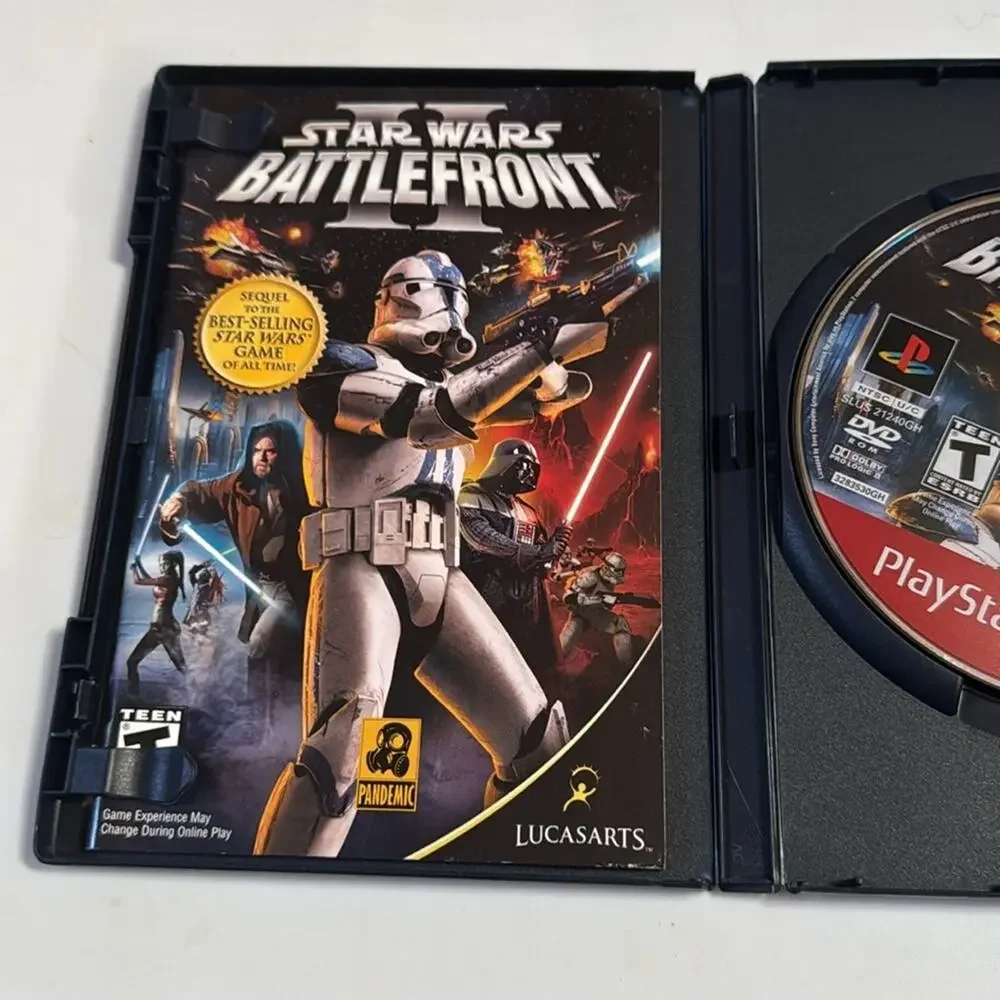 Star Wars: Battlefront II Greatest Hits Sony PlayStation 2 PS2 USED